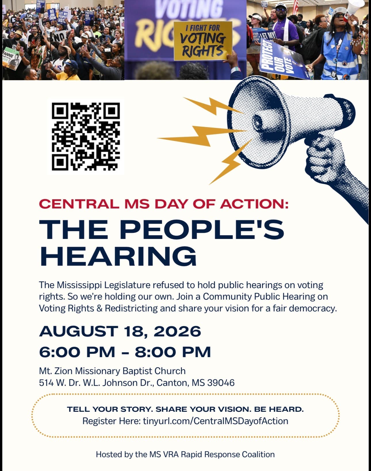 CENTRAL MS DAY OF ACTION: THE PEOPLE'S HEARING